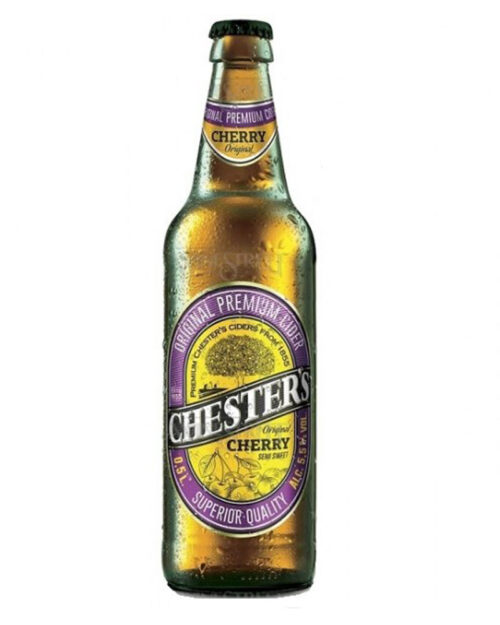 Пивной напиток Chester`s Cherry Semi Sweet 5% Glass (0,45L)