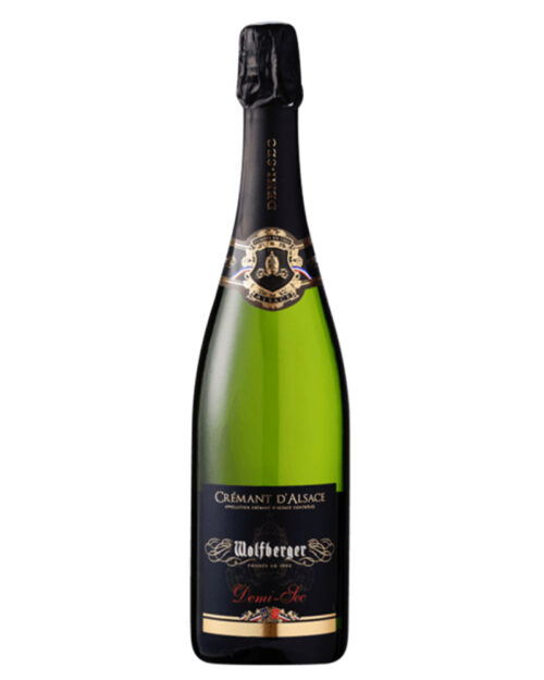 Игристое вино Wolfberger Cremant d`Alsace Demi-Sec, 11,5% (0,75L)