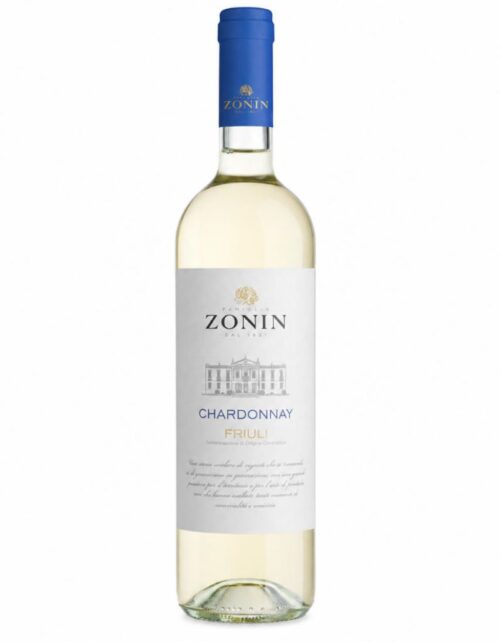 Вино Zonin Chardonnay Friuli DOC 12.5% (0.75L)