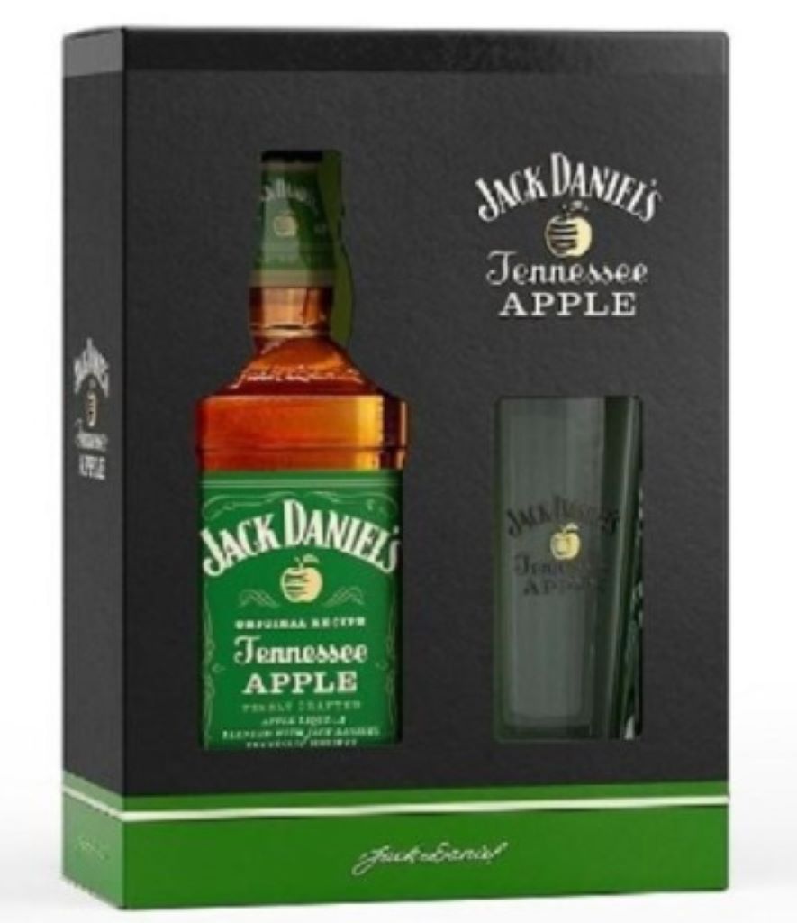 Виски Jack Daniel's Apple 35% + Glass (0,7L)