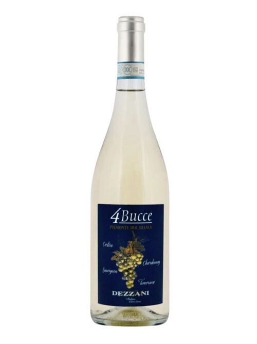 Вино Dezzani, 4 Bucce Bianco, Piemonte DOC, 12% (0.75L)