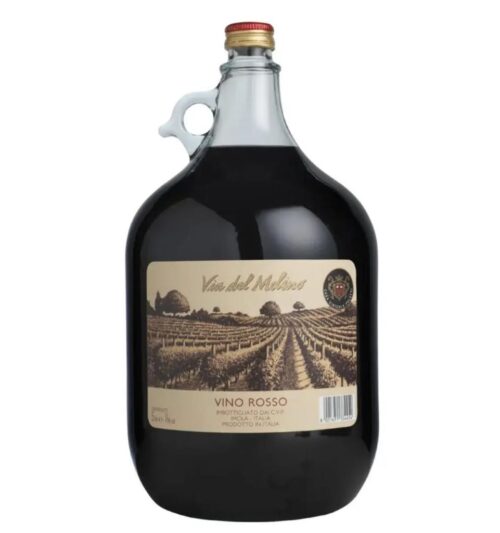 Вино Via del Molino Red Semi-Sweet 10% (5L)