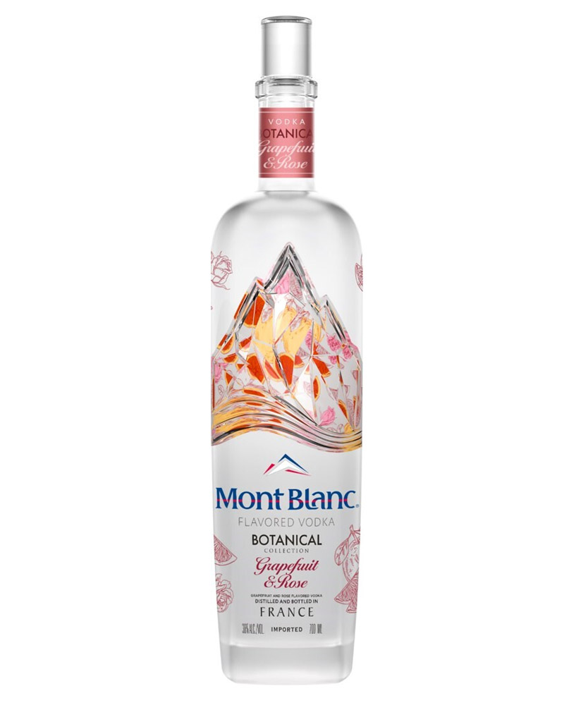 Водка Mont Blanc Botanical Grapefruit & Rose 38% (0,7L)