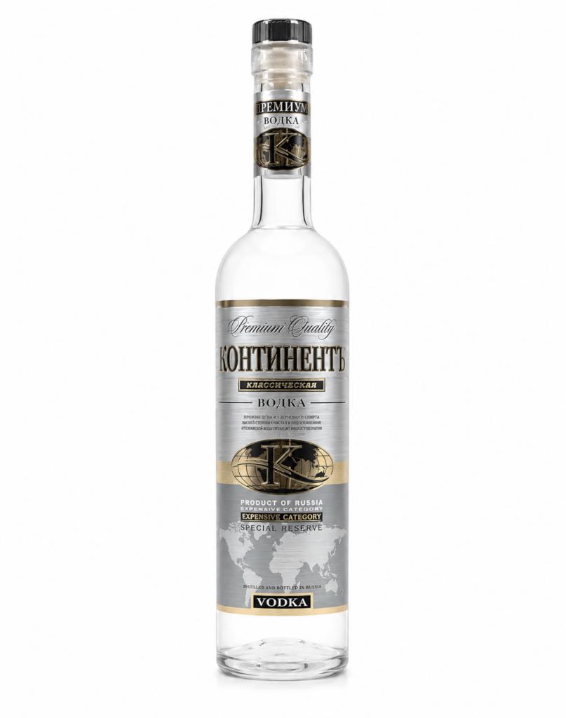 Водка Континенть Классическая 40% (0,5L)