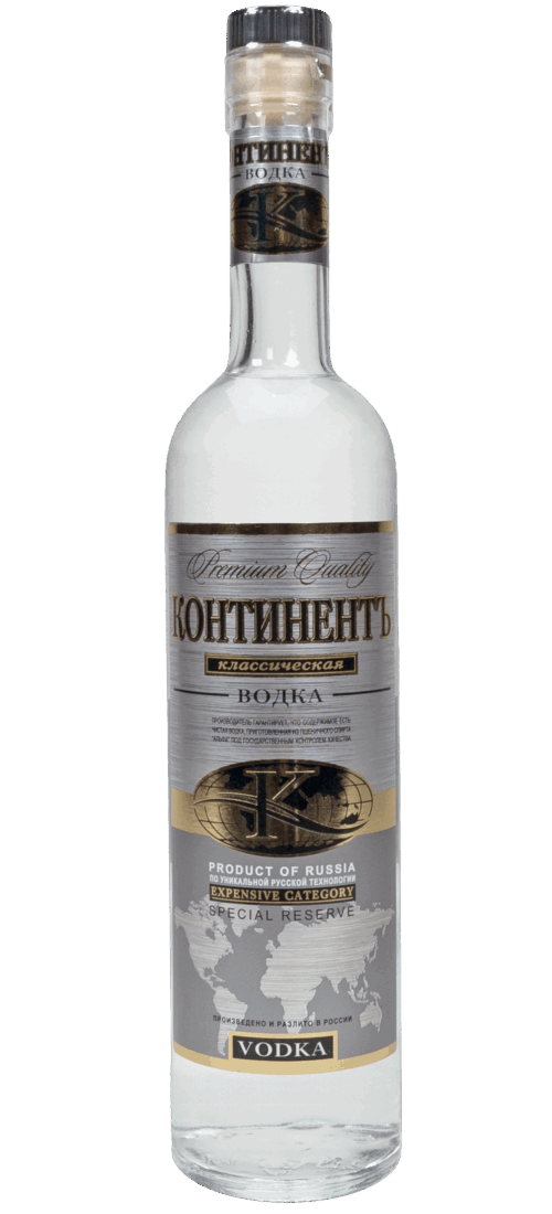 Водка Континенть Классическая 40% (0,7L)