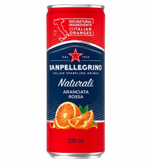 San Pellegrino  Aranciata Rossa, can (0.33L)