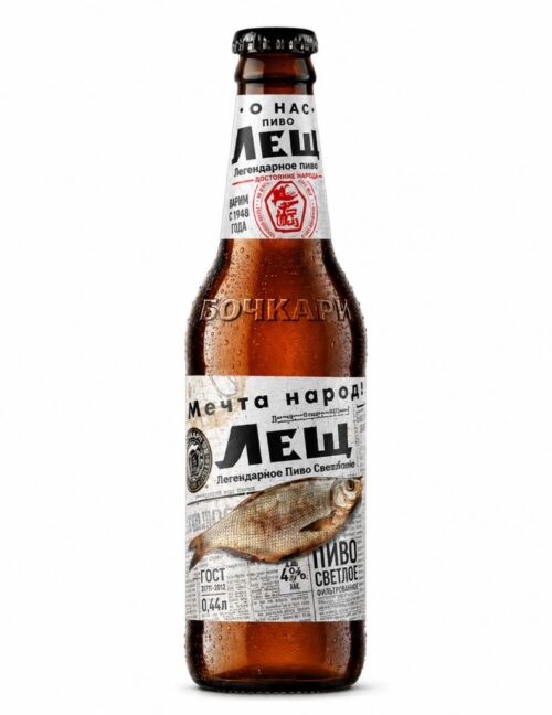 Пиво Лещ 4,5% (0,44L)