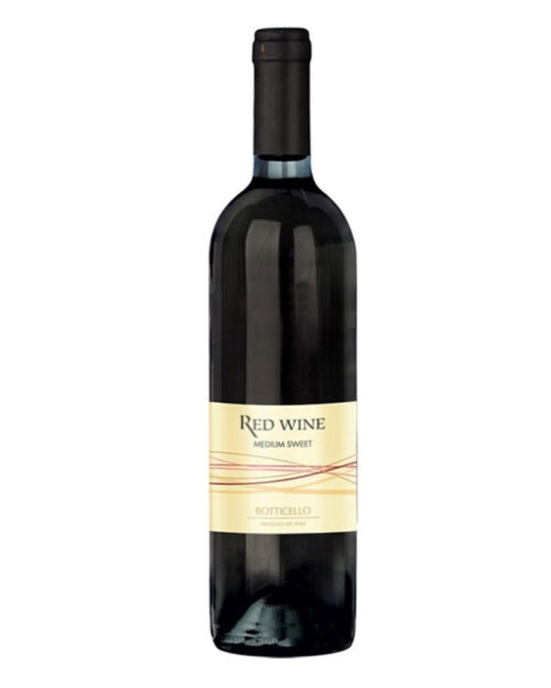Вино Botticello Red Medium Sweet 10,5% (0,75L)