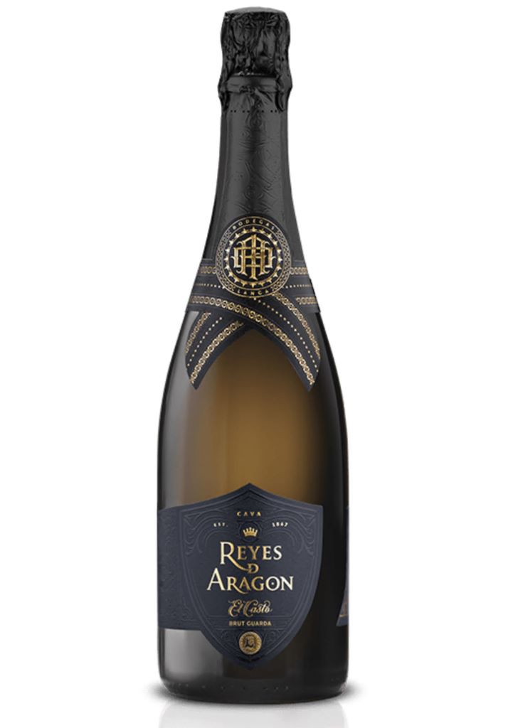 Игристое вино Reyes de Aragón Reserva Brut El Casto, 11.5% (0.75L)