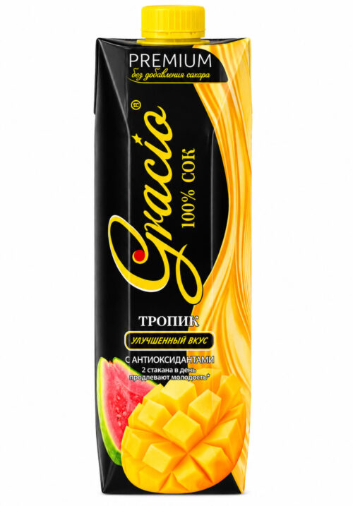 Сок Gracio Тропик (1L)