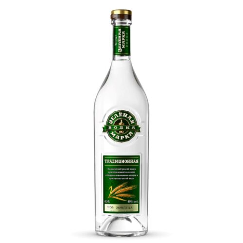 Водка Зеленая Марка Традиционная 40% (0.5L)