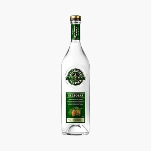 Водка Зеленая Марка Кедровая 40% (1L)