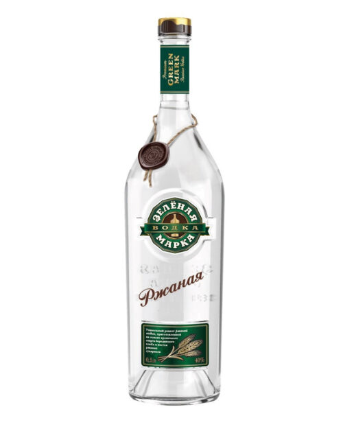 Водка Зеленая Марка Ржаная 40% (0,5L)