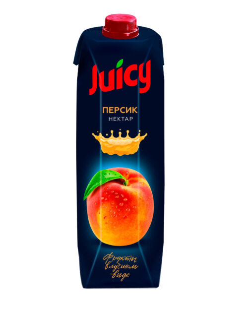 Нектар Juicy Персик, Tetra Pak (0,95L)