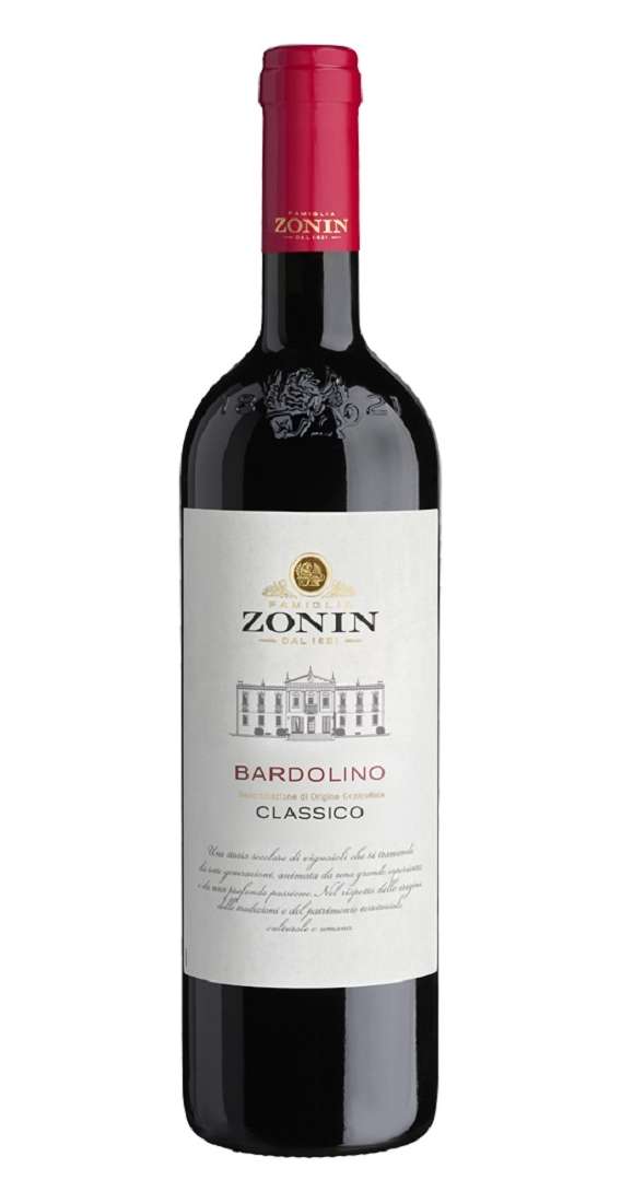 Вино Zonin Bardolino Classico DOC 12.5% (0.75L)