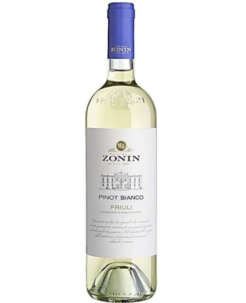 Вино Zonin Pinot Bianco Friuli DOC 12,5% (0,75L)