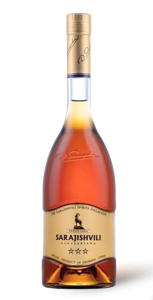Коньяк Sarajishvili 3 года 40% in Box (0,7L)