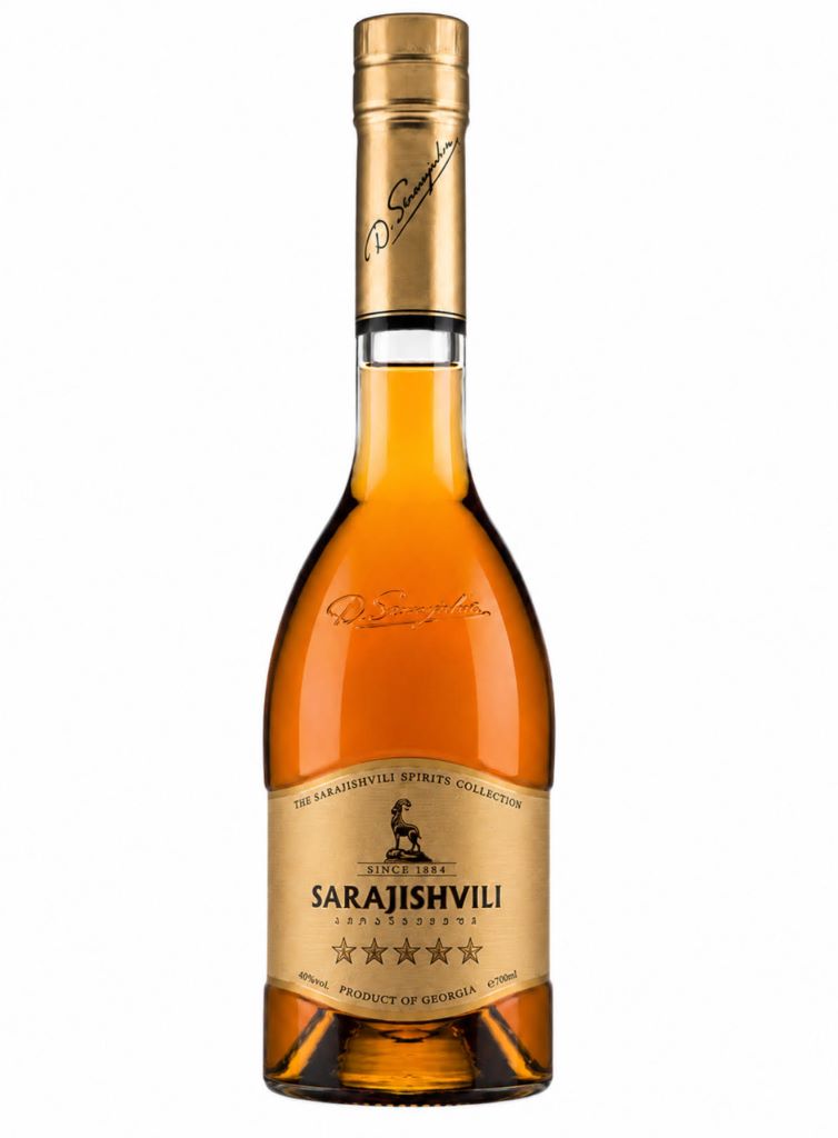Коньяк Sarajishvili 5 лет 40% in Box (0,5L)