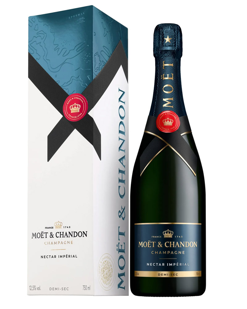 Шампанское Moet & Chandon, Nectar Imperial, Semi-Sweet 12% in Box (0,75L)