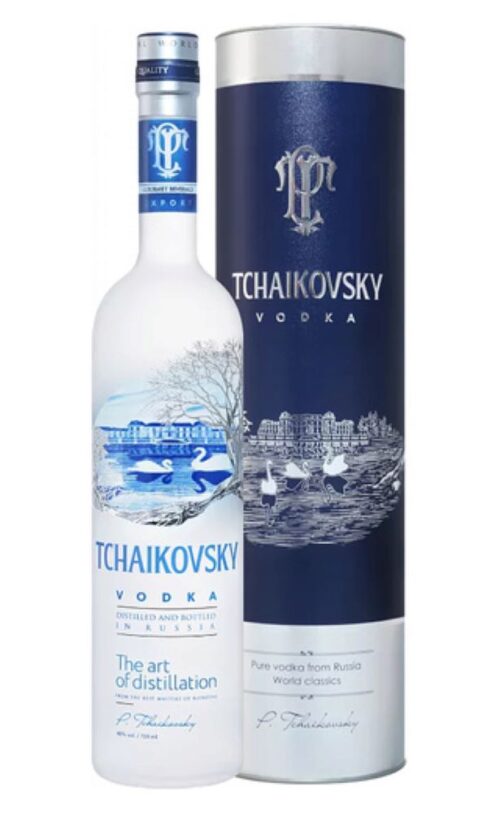 Водка Tchaikovsky 40% in Tube (0.7L)