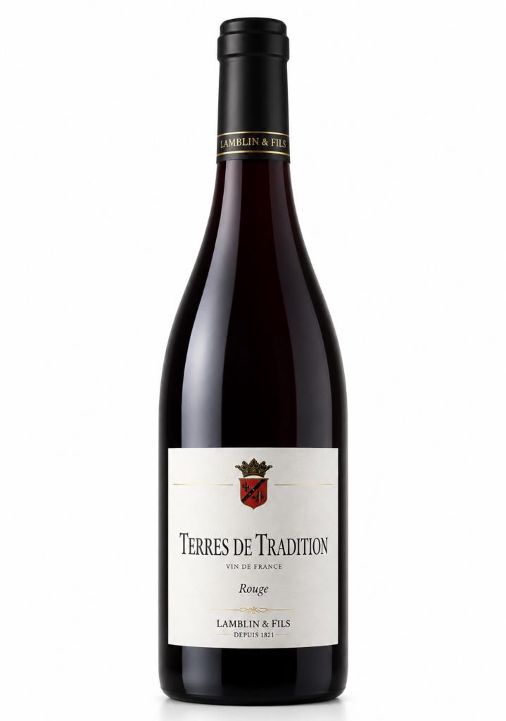 Вино Lamblin & Fils, Terres de Tradition Rouge 12% (0.75L)