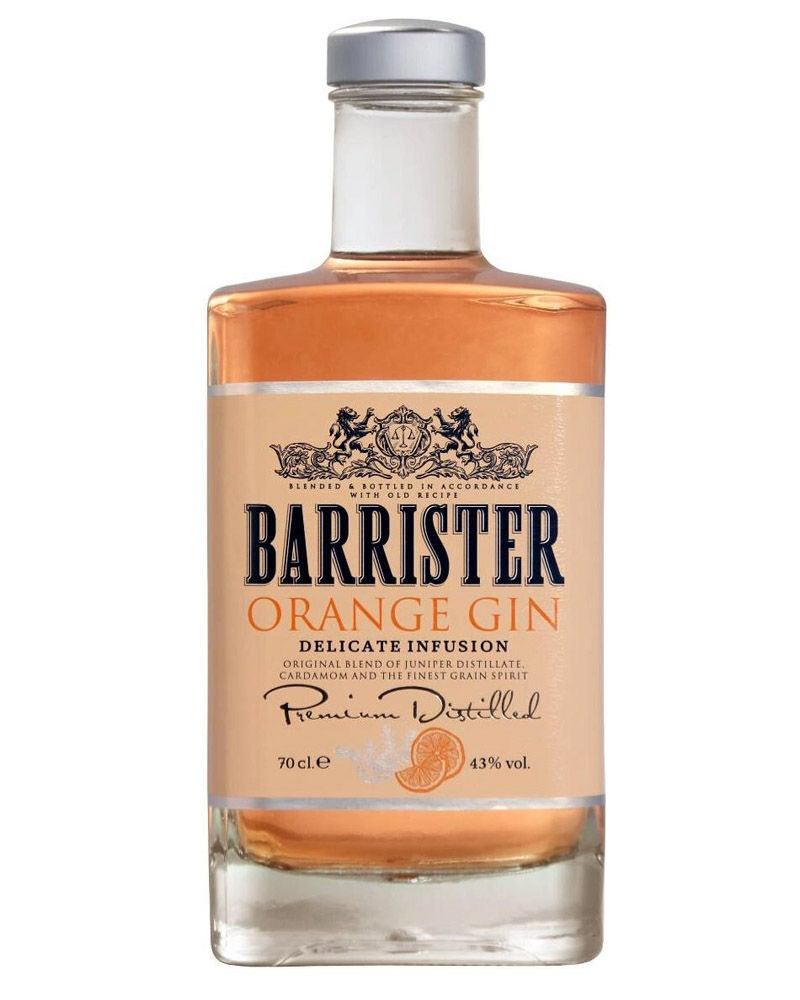 Джин Barrister Orange Gin 43% (0,7L)