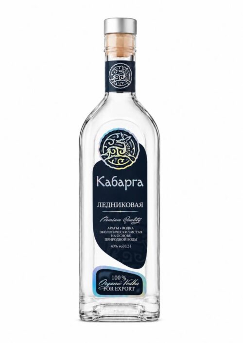 Водка Кабарга Ледниковая 40% (0.5L)