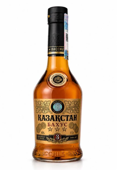 Коньяк Казахстан  3 YO 40% (0,5L)