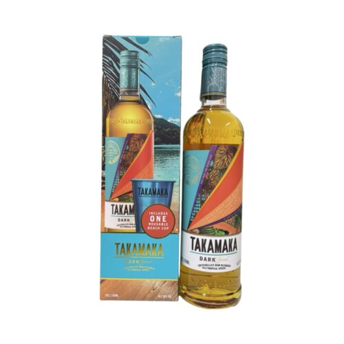 Ром Takamaka Dark Spiced 38% + 1 Cup (0.7L)