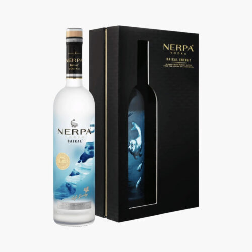 Водка Nerpa Baikal 40% + 2 Glass (0,7L)