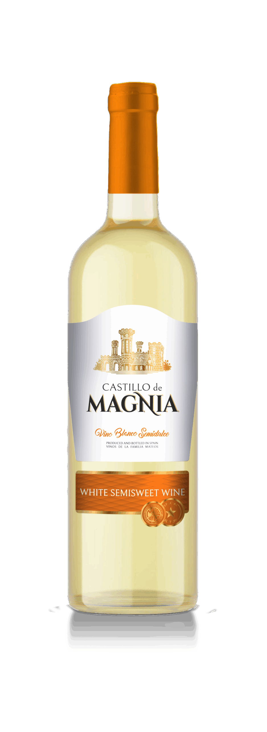 Вино Castillo de Magnia Blanco Semidulce 11% (0.75L)