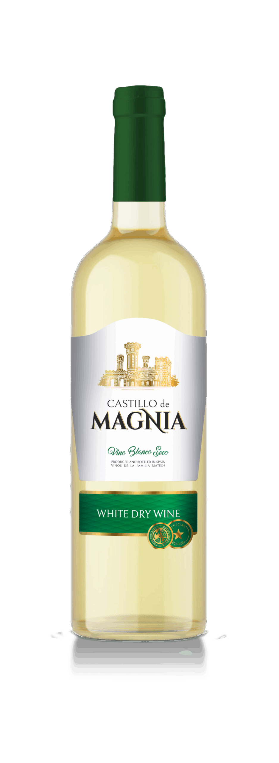 Вино Castillo De Magnia Blanco Dry 11% (0.75L)