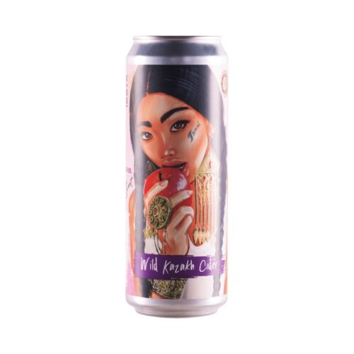 Wild Kazakh Cider, Sweet 5,7%, can (0,45L)