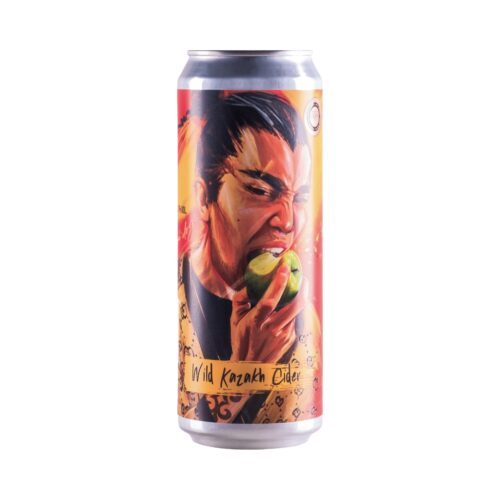 Wild Kazakh Cider, Semi-Dry 5,7%, can (0,45L)