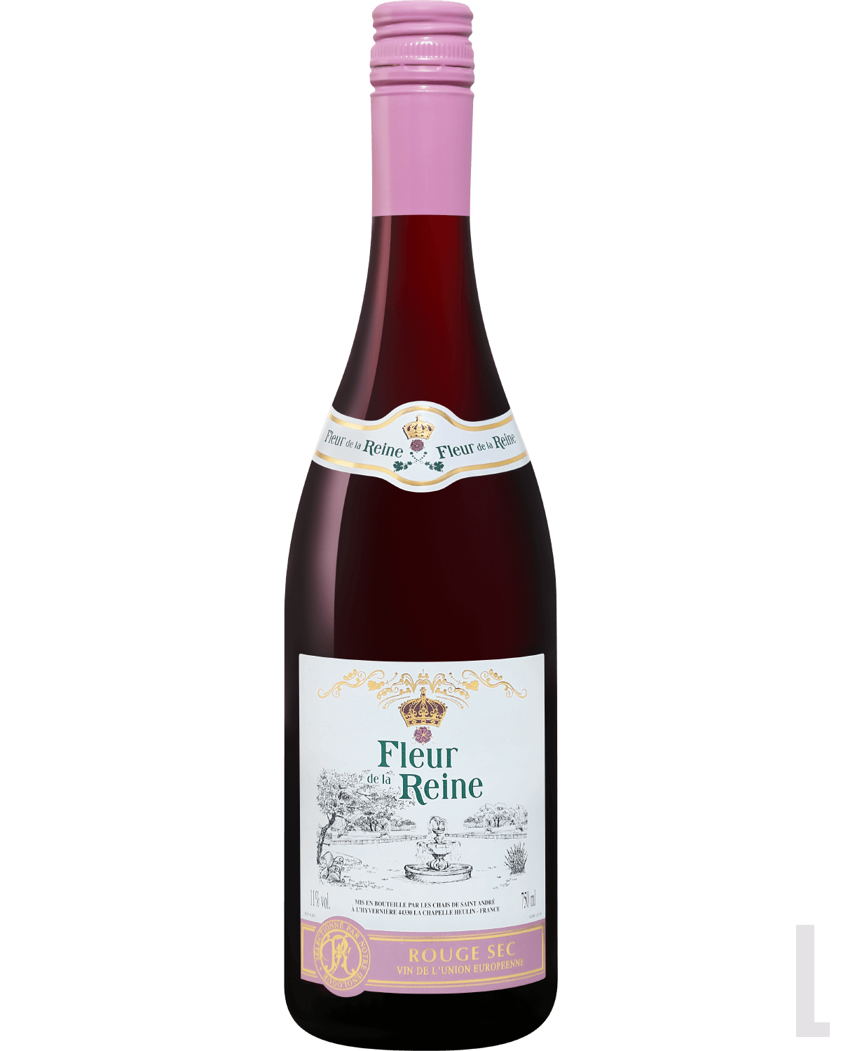 Вино Fleur de la Reine Rouge Sec 12% (0.75L)