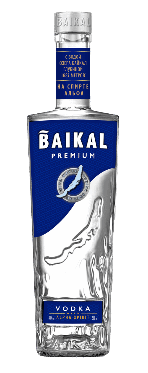 Водка Байкал 40% (0,5L)