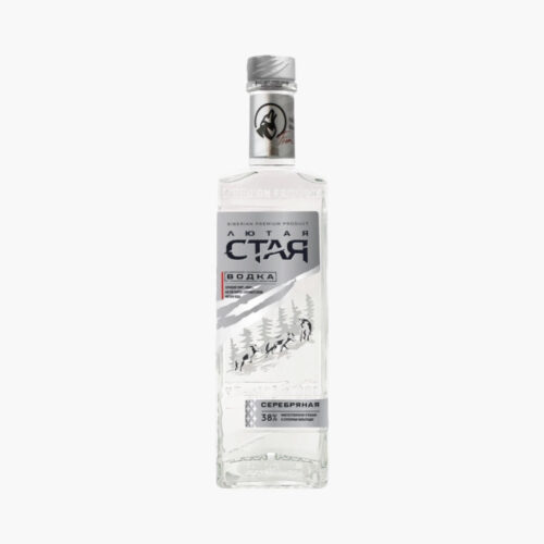 Водка Лютая Стая Серебряная 38% (0,5L)