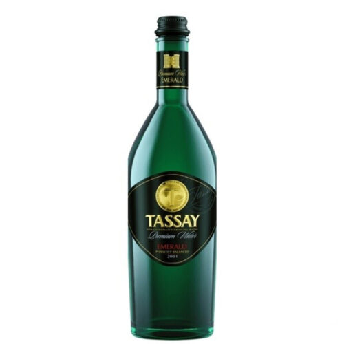 Вода Tassay Emerald Sparkling, glass (0,75L)