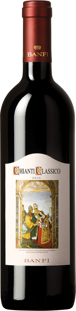 Вино Banfi, Chianti Classico DOCG 13.5% (0.75L)