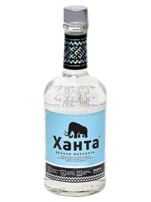 Водка Ханта Вечная Мерзлота 40% (0,5L)
