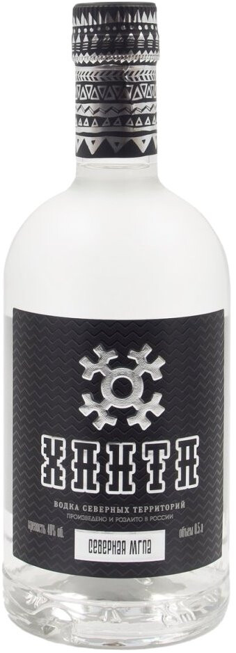 Водка Ханта Северная Мгла 40% (0,5L)