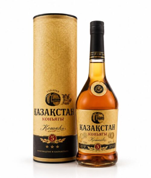 Коньяк Казахстан 3 YO 40% in Tube (0,75L)