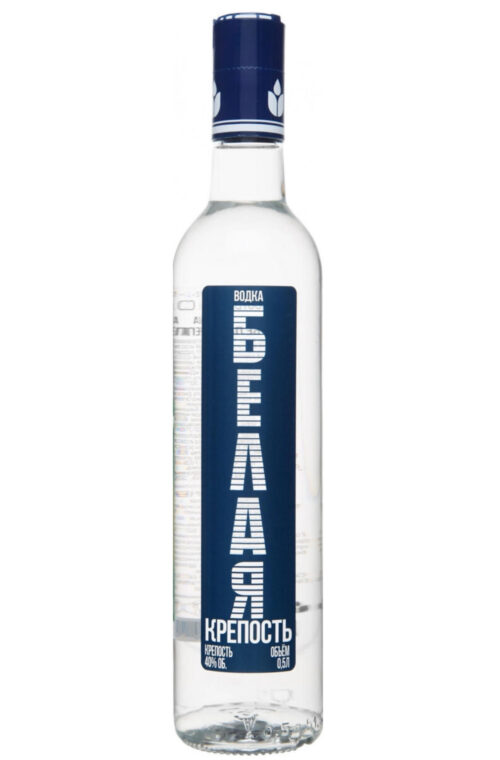 Водка Белая крепость, 40% (0,5L)