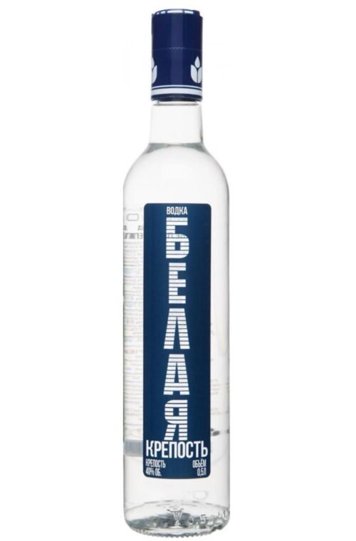 Водка Белая крепость, 40% (0,5L)