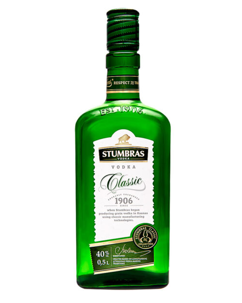 Водка Stumbras Classic 40% (0.5L)