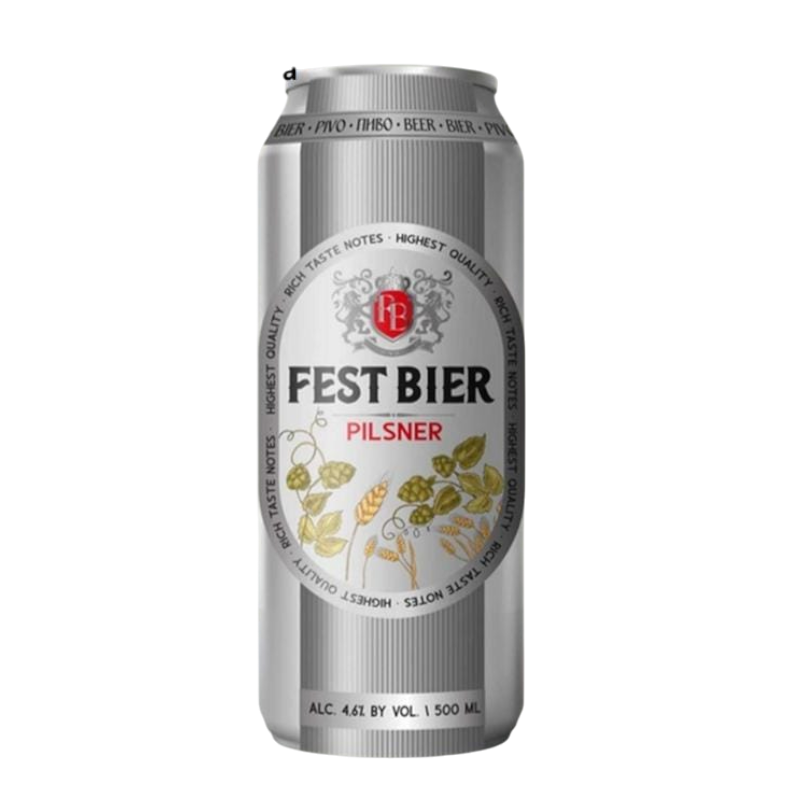 Пиво Fest Bier Pilsner 4.6% Can (0.5L)