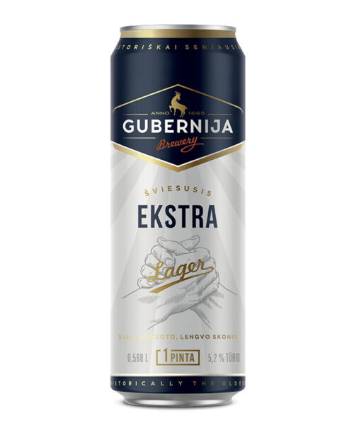 Пиво Gubernija Extra 5,2% Can (0,568L)