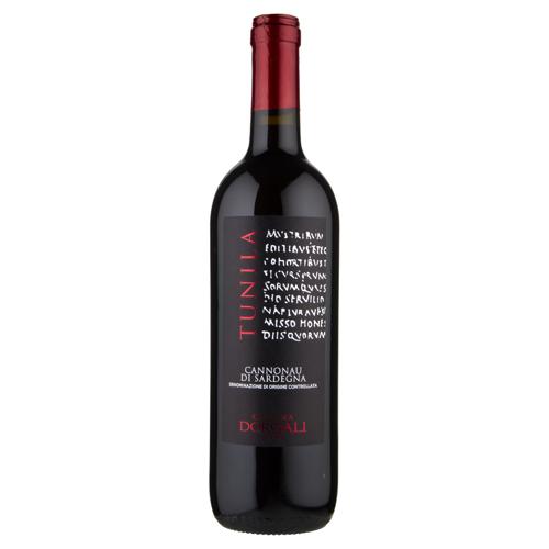 Вино Cantina Dorgali Tunila rosso Cannonau di Sardegna 0.75