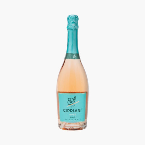 Игристое вино Cipriani Rose Brut Millesimato 12% (0,75L)