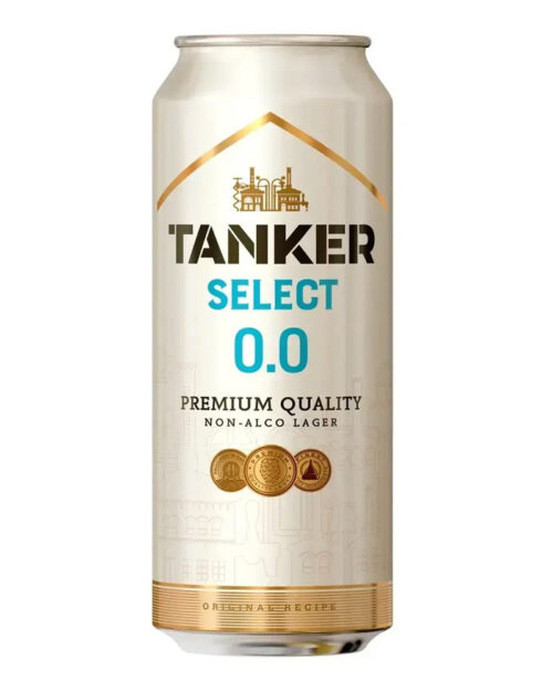 Пиво Tanker Select Premium 0% Can (0,5L)